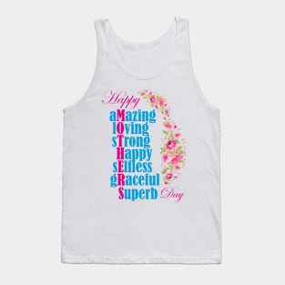 Happy Mothers Day T-Shirt Tank Top